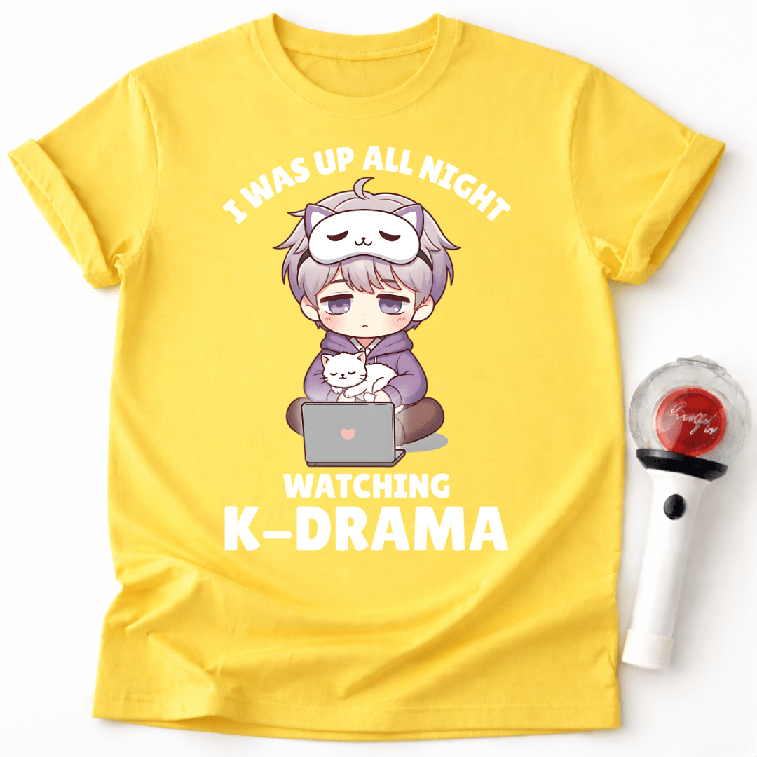K-DRAMA ALL NIGHT T-SHIRT
