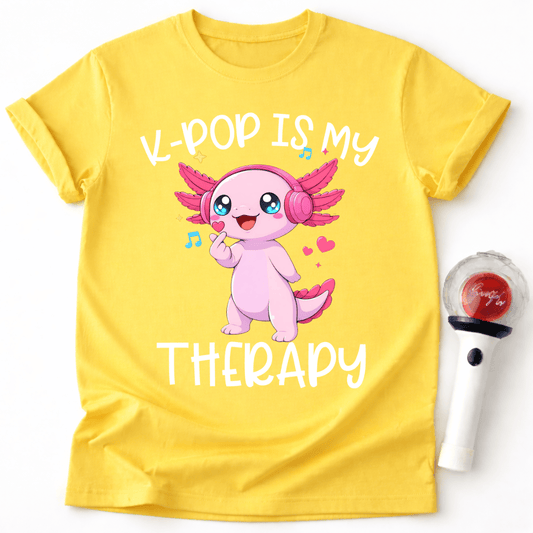 PINK AXOLOTL K-POP T-SHIRT