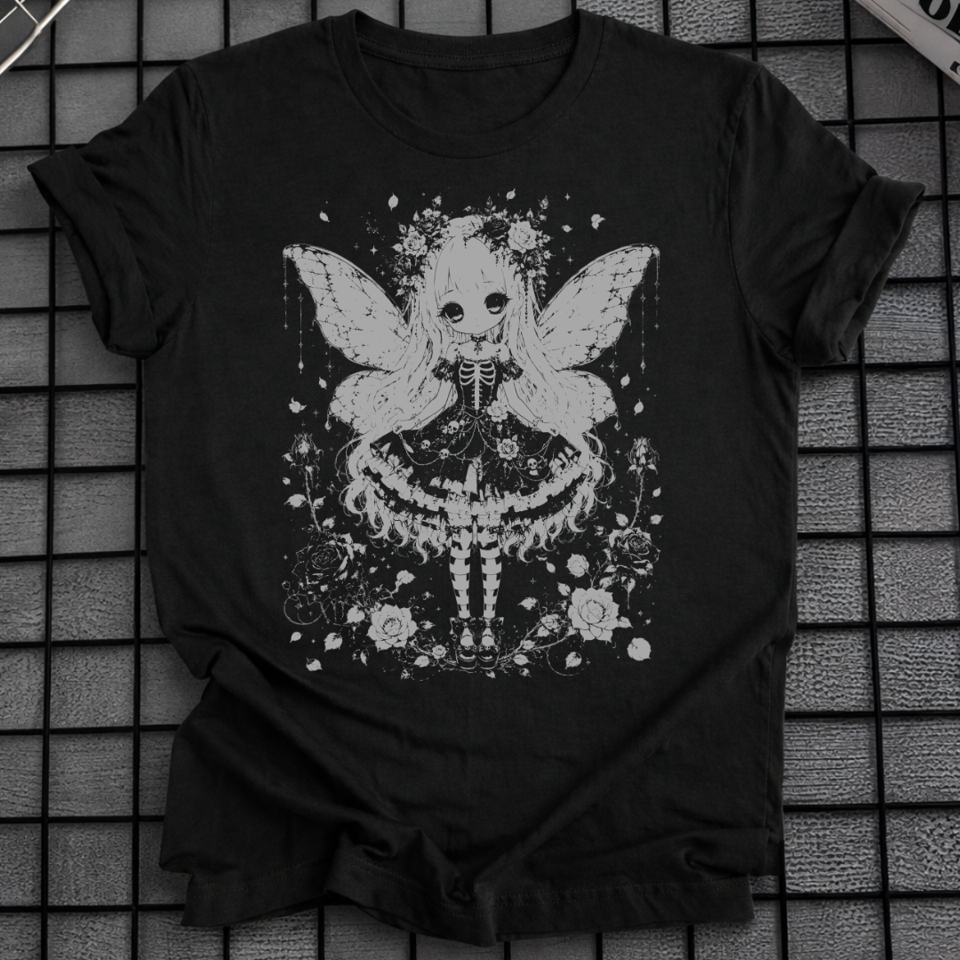 GOTHIC FEEN-SKELETT T-SHIRT