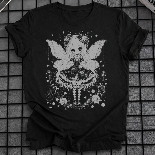 GOTHIC FAIRY SKELETON T-SHIRT