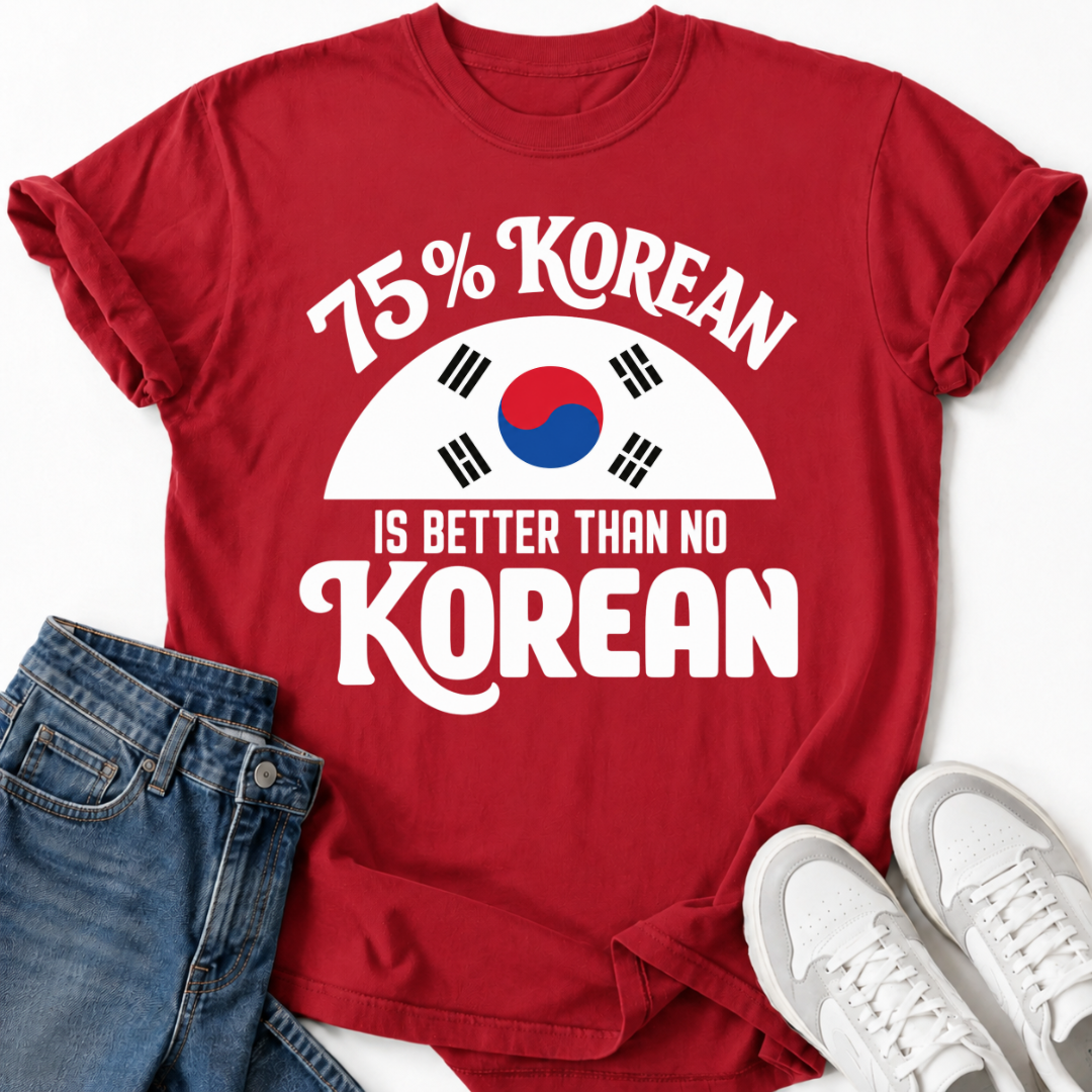 75% KOREAN T-SHIRT