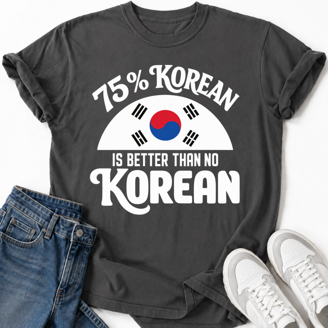 75% KOREAN T-SHIRT