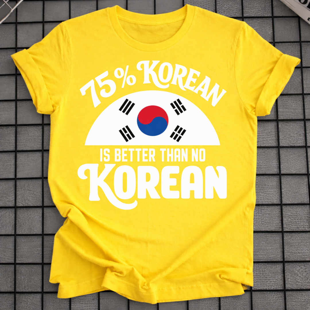 75% KOREAN T-SHIRT