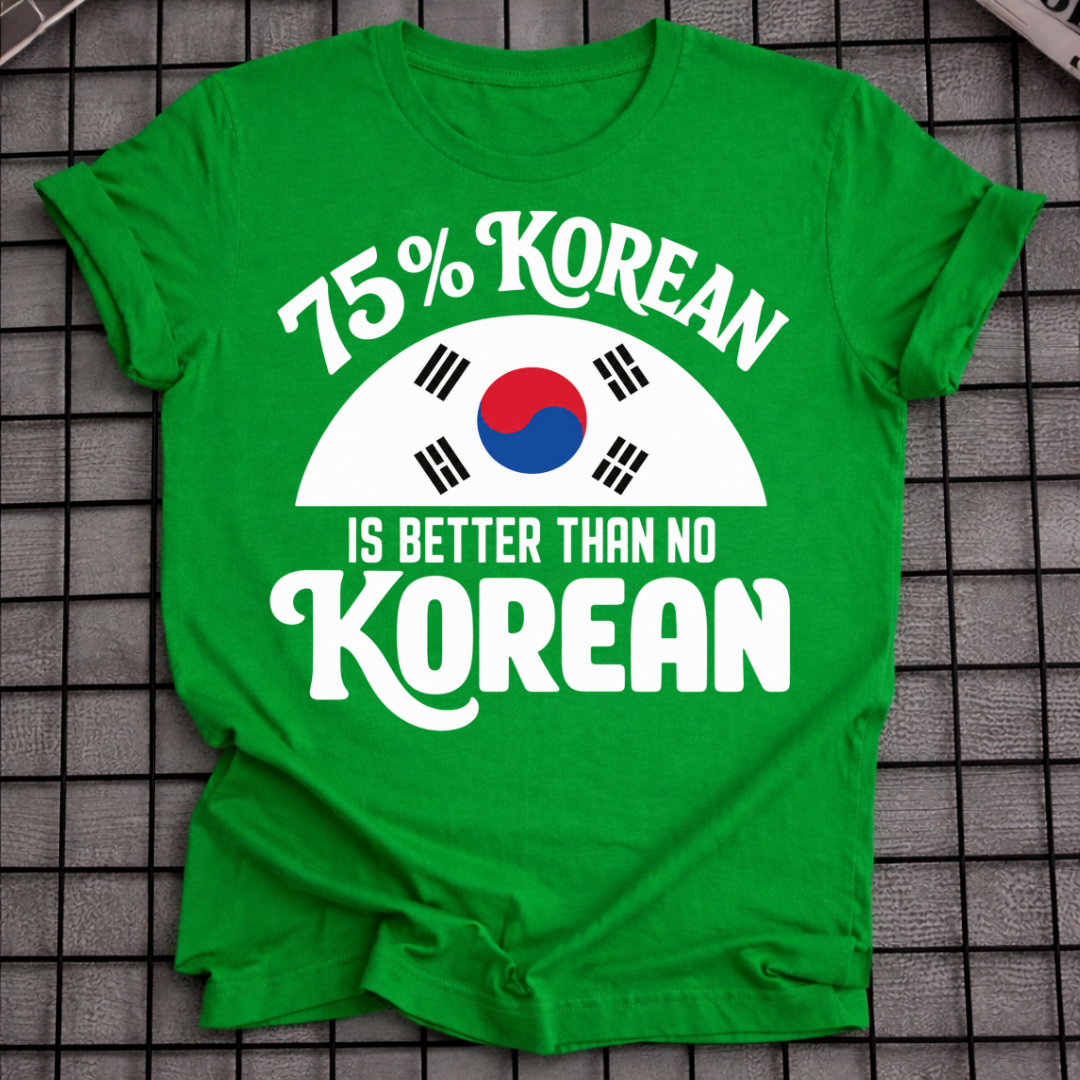 75% KOREAN T-SHIRT