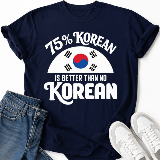 75% KOREAN T-SHIRT
