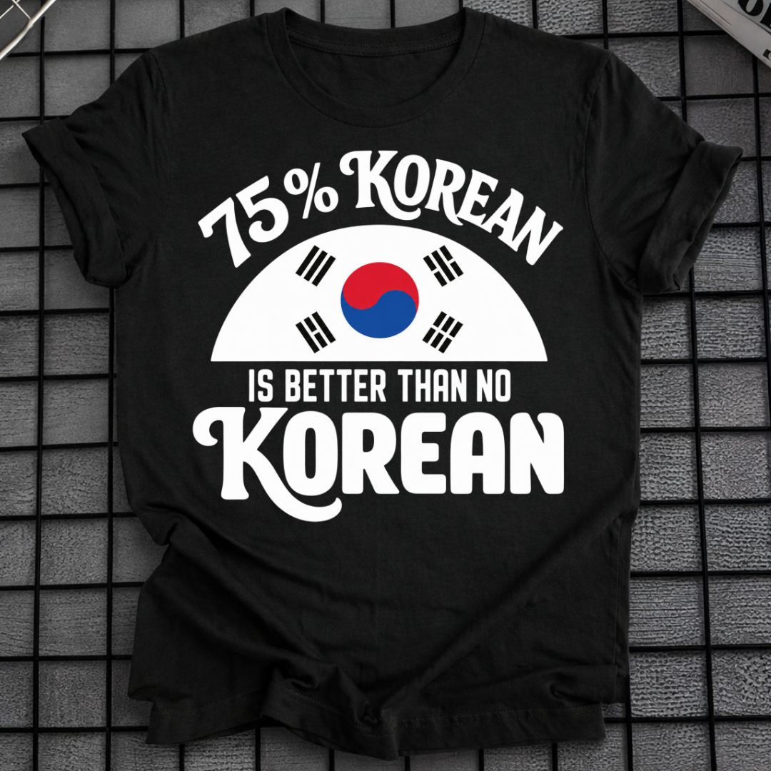 75% KOREAN T-SHIRT