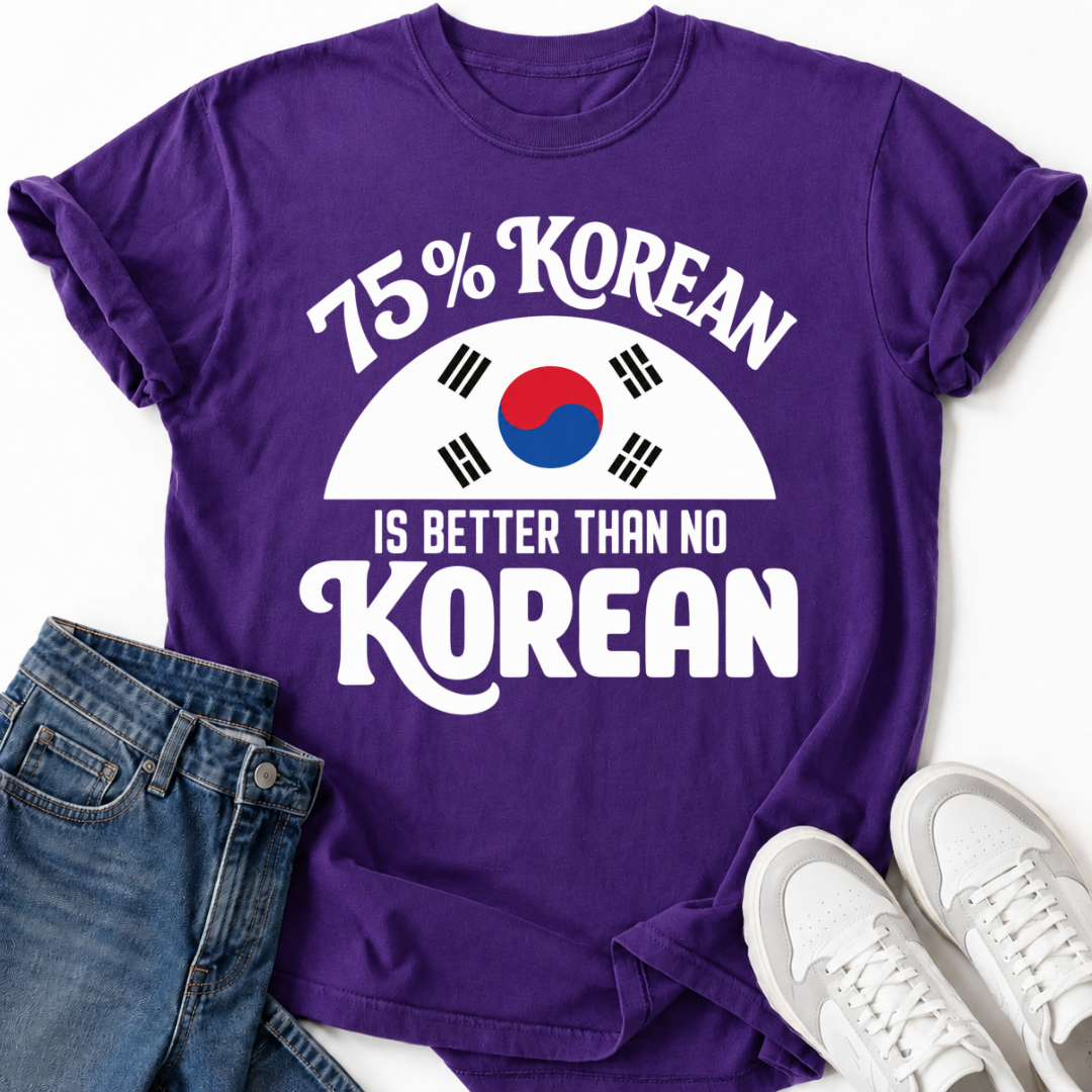 75% KOREAN T-SHIRT