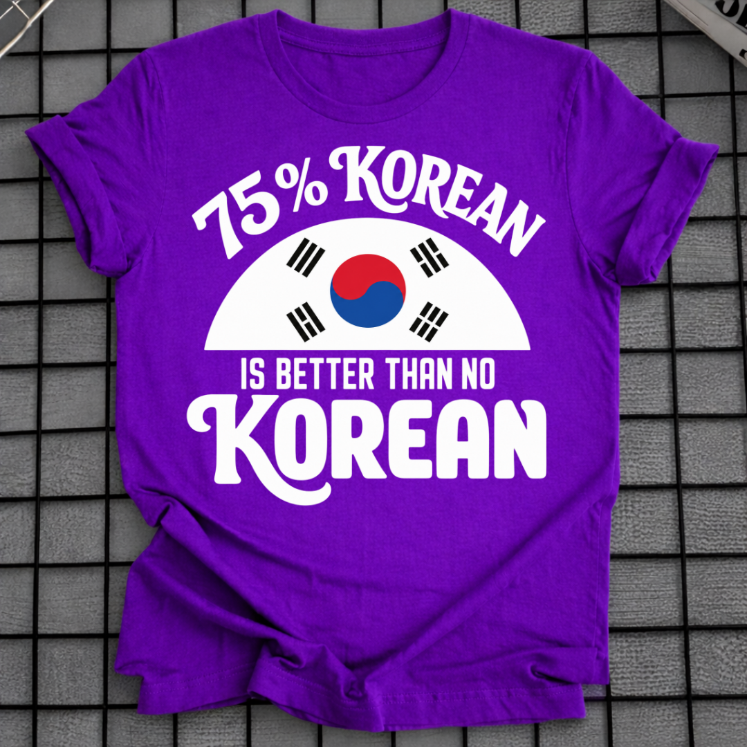 75% KOREAN T-SHIRT