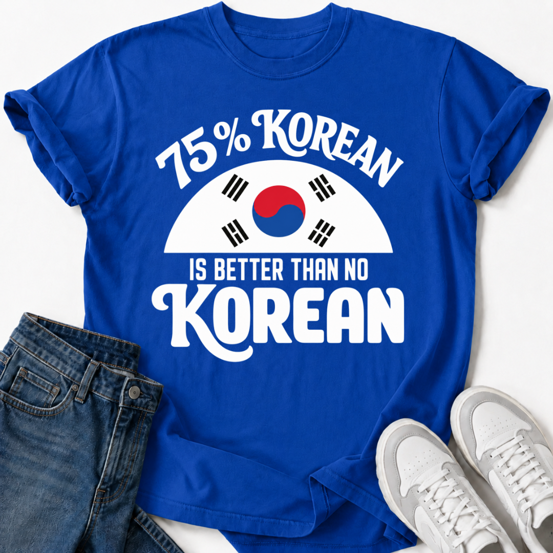 75% KOREAN T-SHIRT