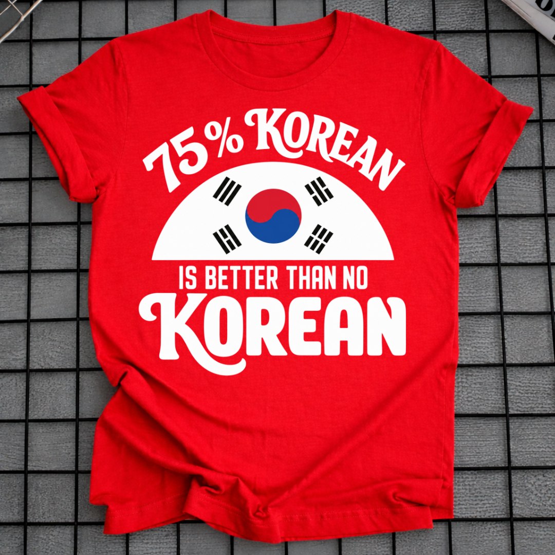 75% KOREAN T-SHIRT