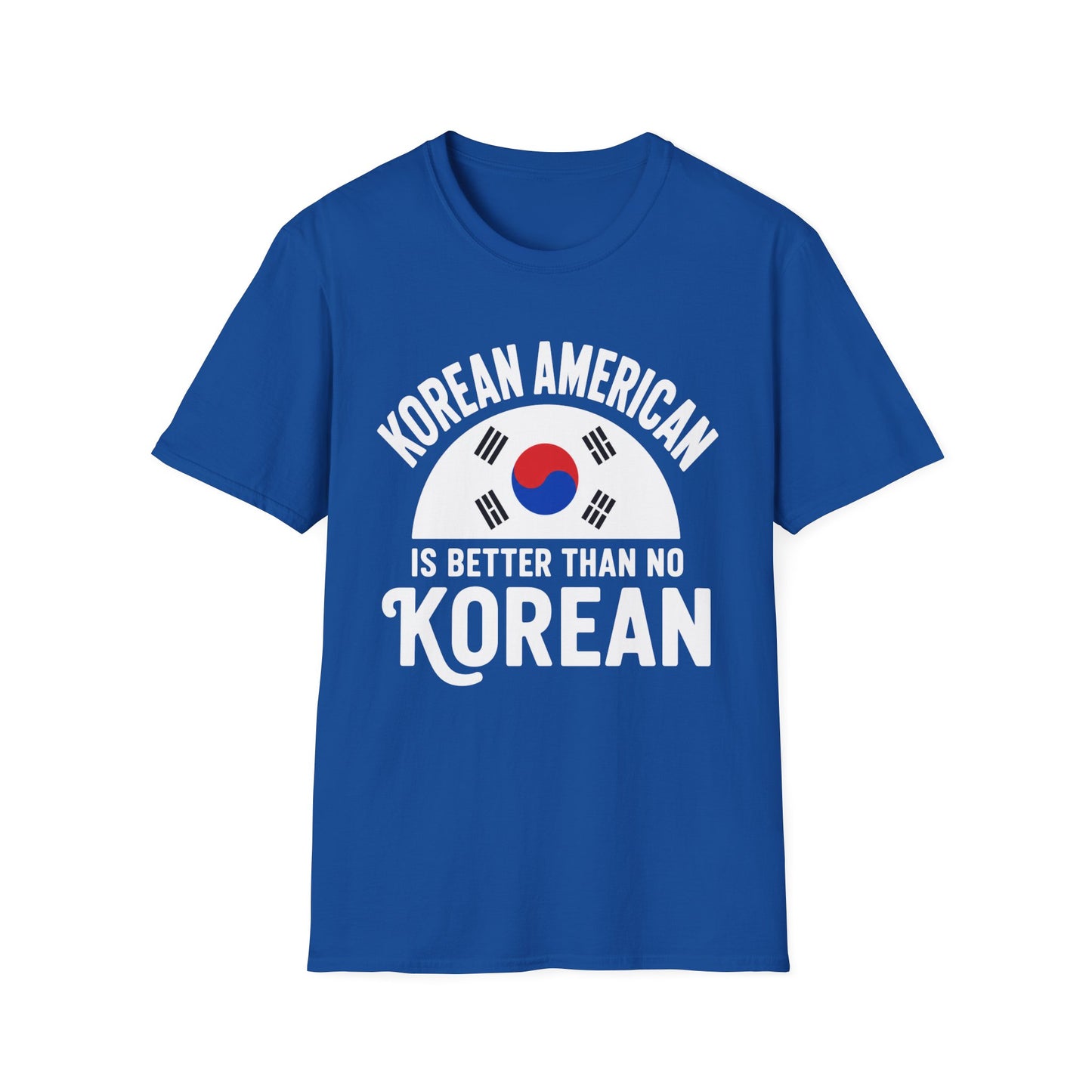 Korean American T-Shirt – Bold Taegeuk Emblem Pride Tee