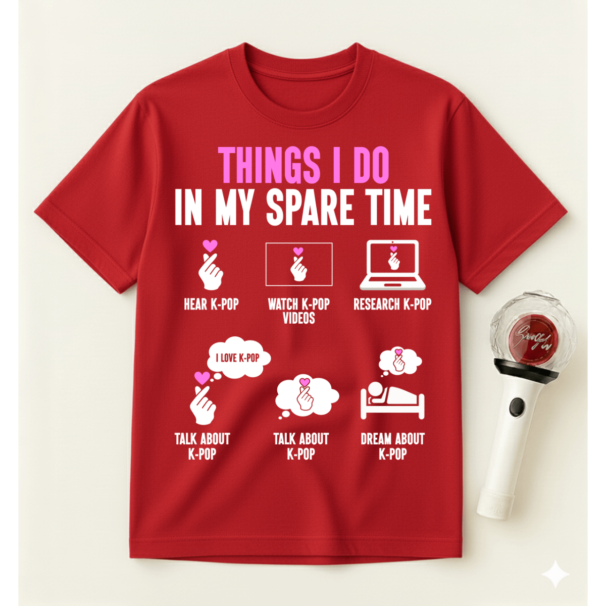 THINGS I DO IN MY SPARE TIME T-SHIRT