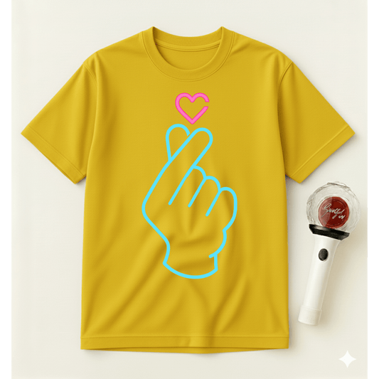 K-POP FINGER SIGN T-SHIRT