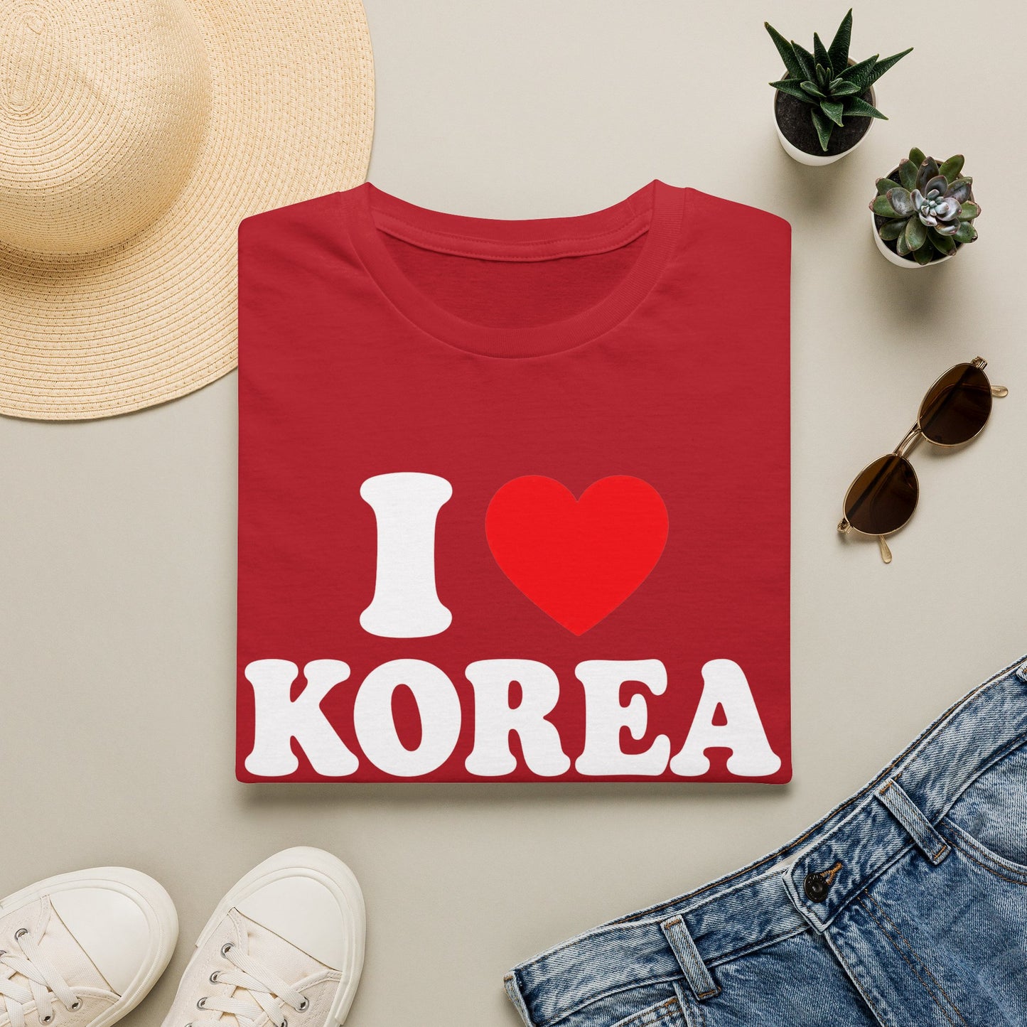 I LOVE KOREA T-SHIRT