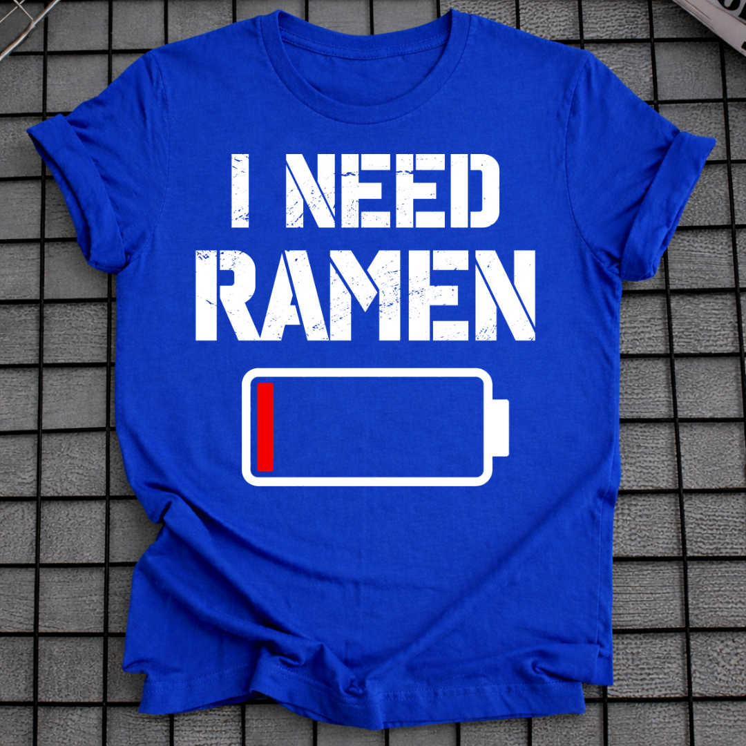 ICH BRAUCHE RAMEN T-SHIRT