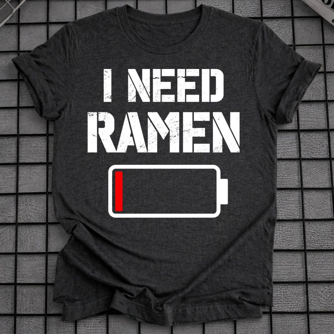 ICH BRAUCHE RAMEN T-SHIRT