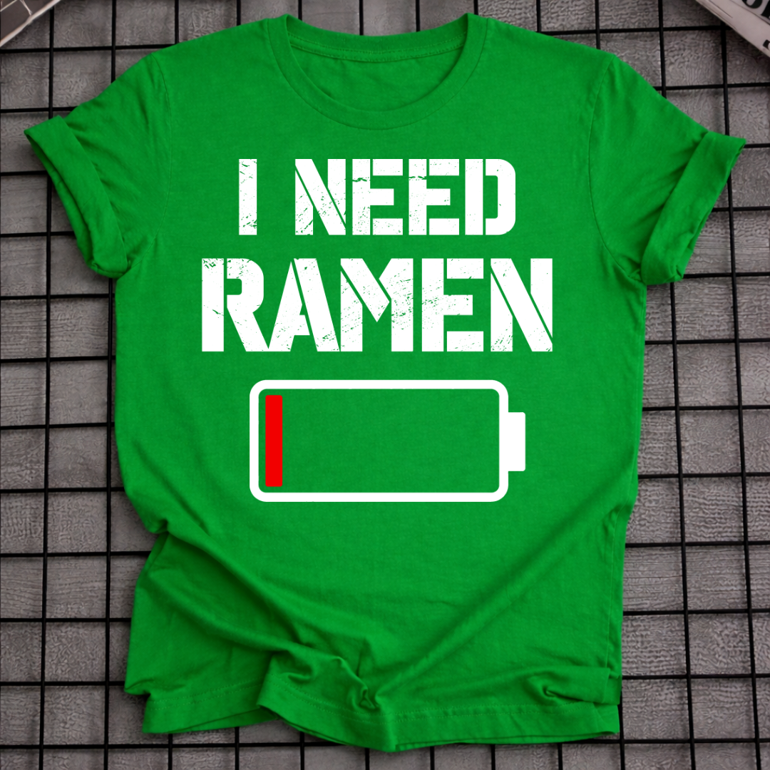 ICH BRAUCHE RAMEN T-SHIRT
