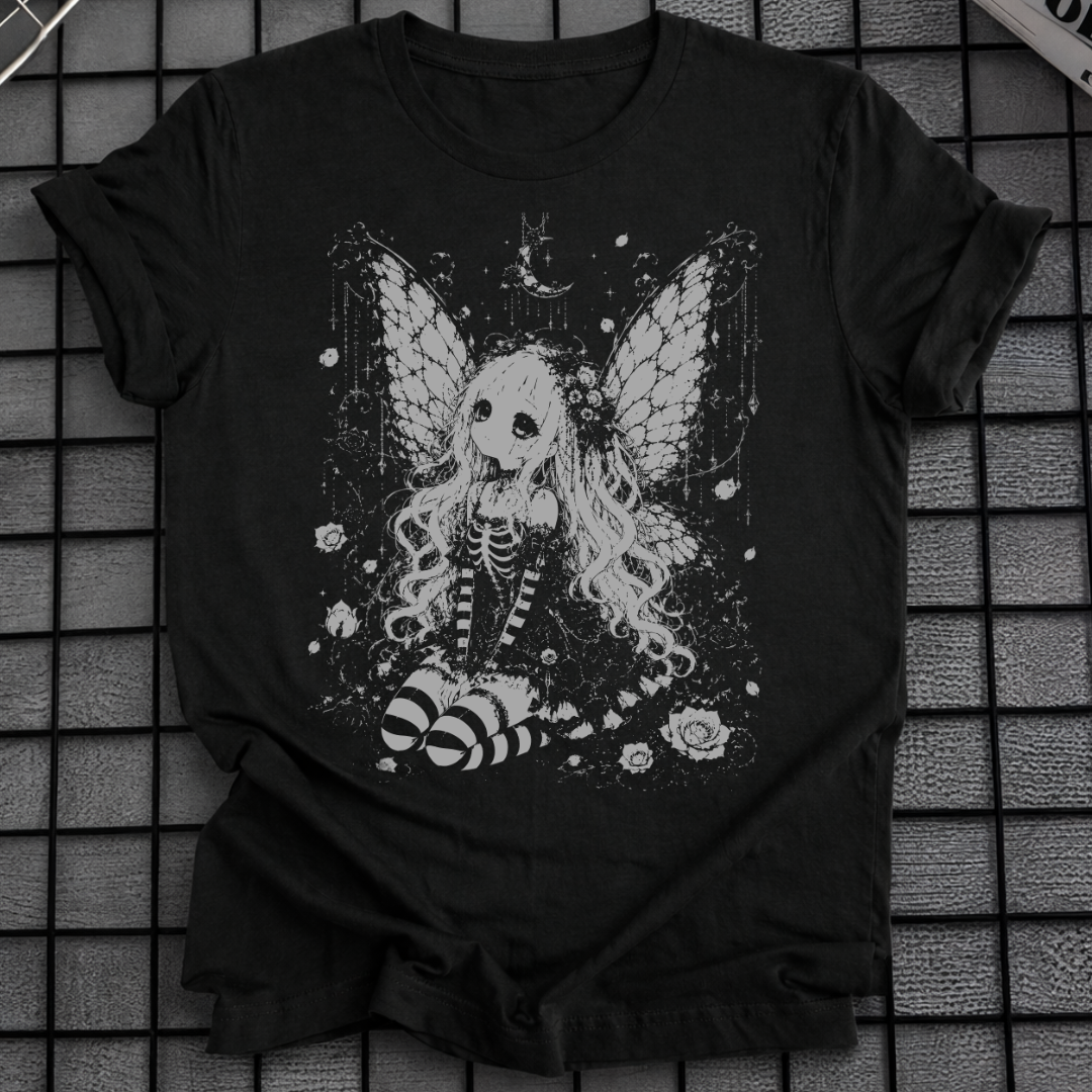 GOTHIC FEEN-TOTENKOPF T-SHIRT