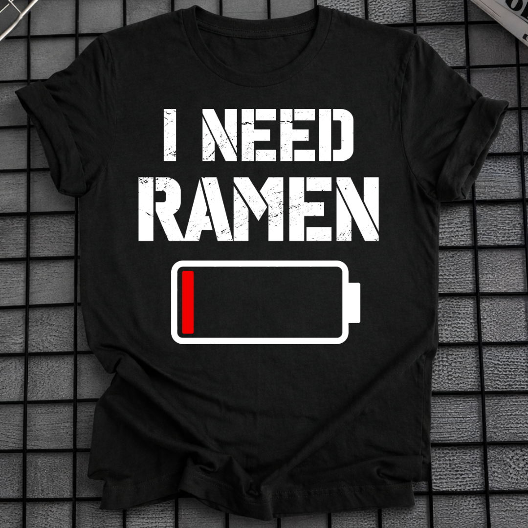 ICH BRAUCHE RAMEN T-SHIRT