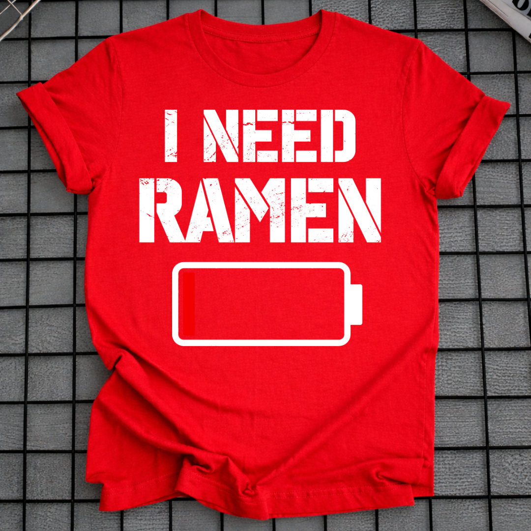 ICH BRAUCHE RAMEN T-SHIRT