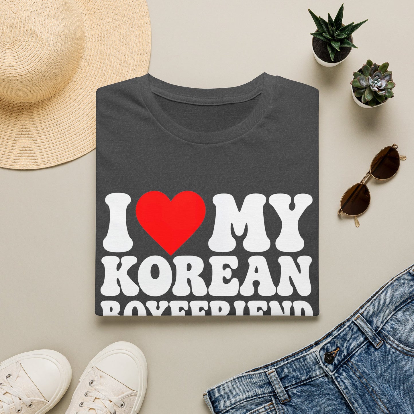 I LOVE MY KOREAN BOYFRIEND T-SHIRT