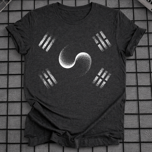 YIN YANG TAEGUK KOREAN FLAG T-SHIRT