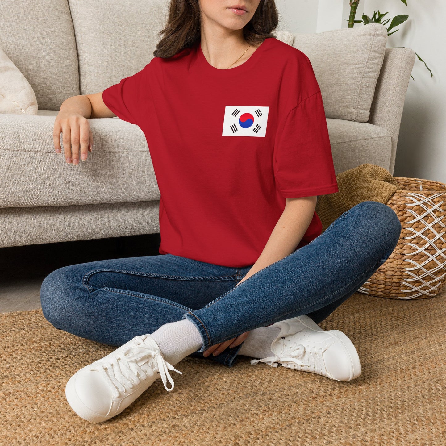 Korean Flag T-Shirt – South Korea Taegeukgi Pocket Tee