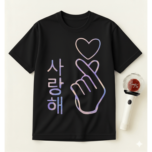 K-POP SARANGHAE T-SHIRT
