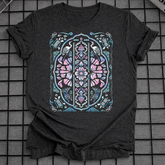 KOREAN CRANES ORNAMENTAL T-SHIRT