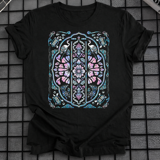 KOREAN CRANES ORNAMENTAL T-SHIRT