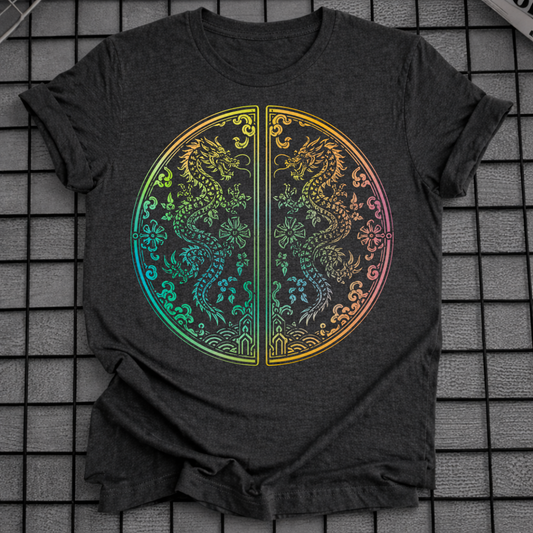 KOREAN DRAGON PALACE DOORS T-SHIRT