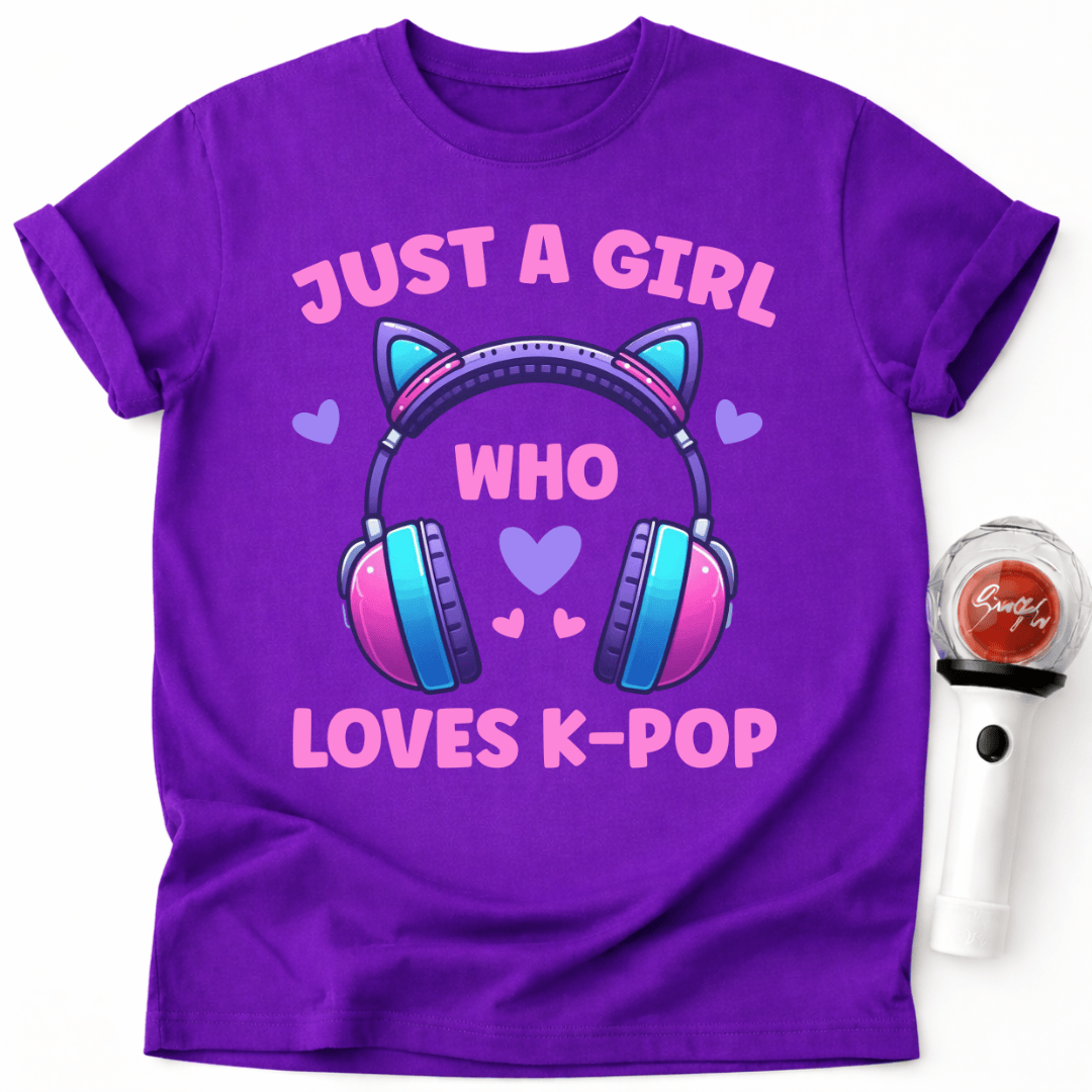 K-POP KOPFHÖRER T-SHIRT