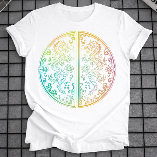 KOREAN DRAGON PALACE DOORS T-SHIRT