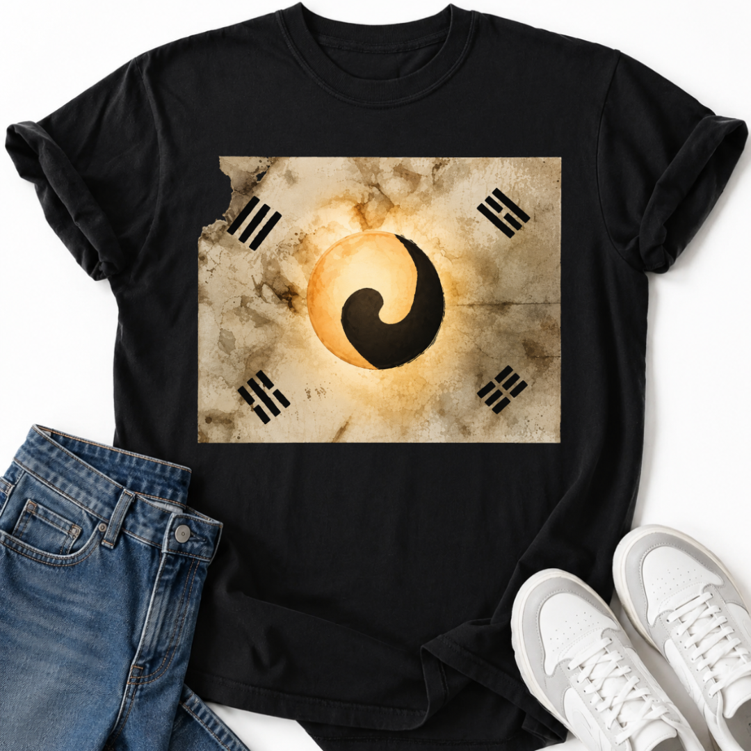 KOREAN TAEGEUK SUN T-SHIRT