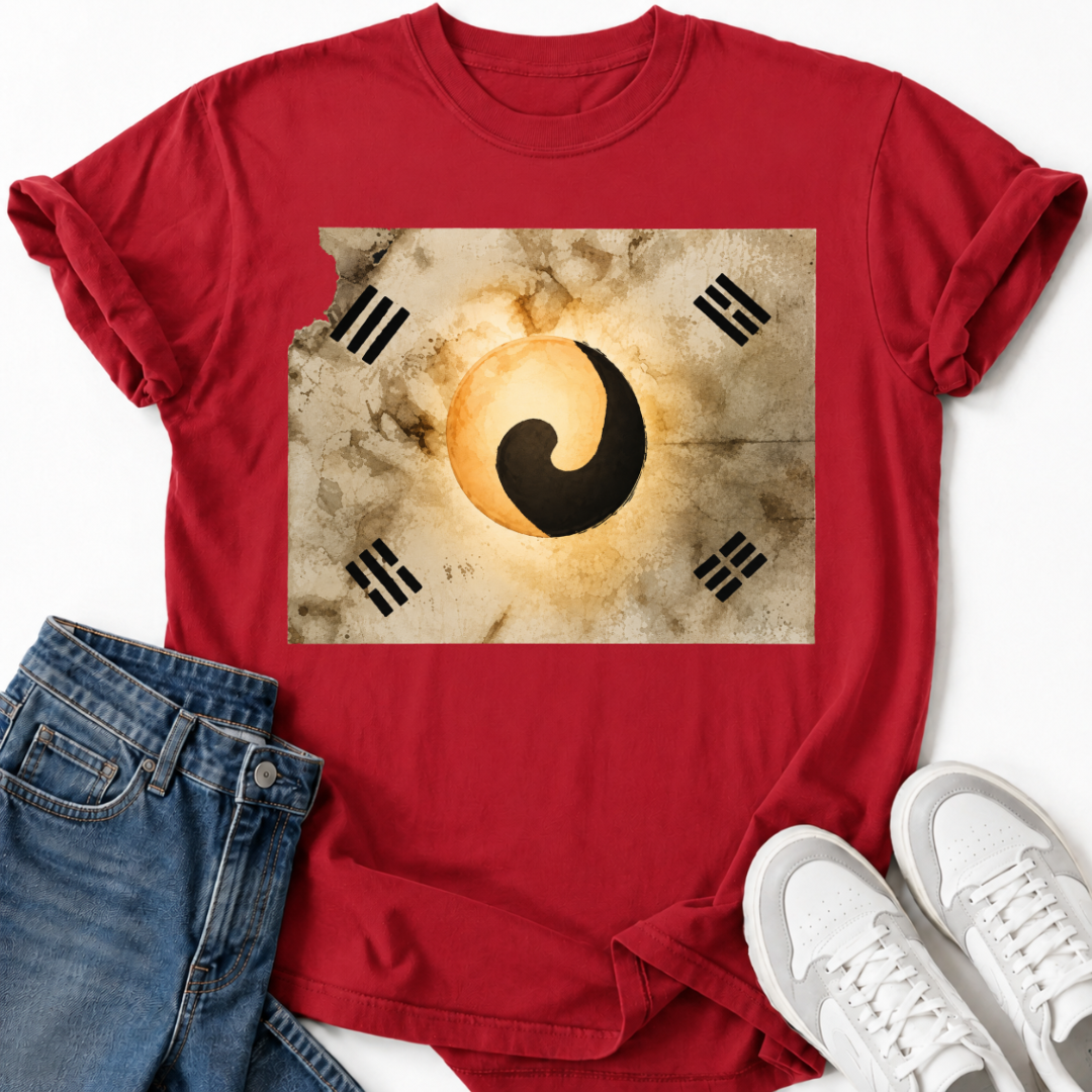 KOREAN TAEGEUK SUN T-SHIRT