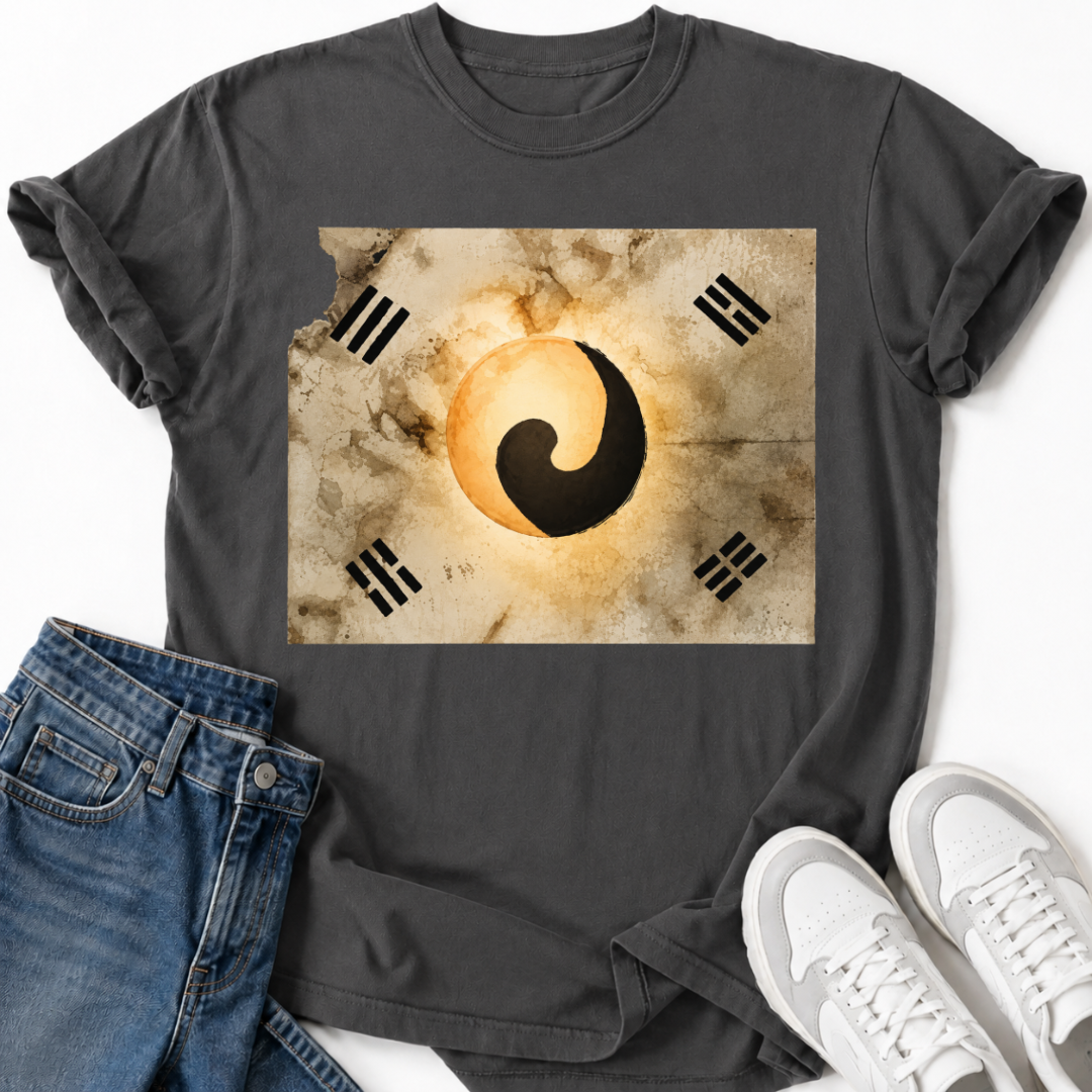 KOREAN TAEGEUK SUN T-SHIRT