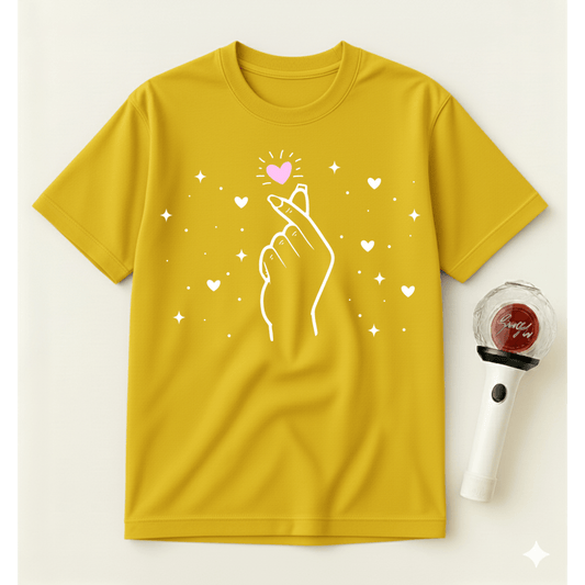 STARRY K-POP HEART T-SHIRT
