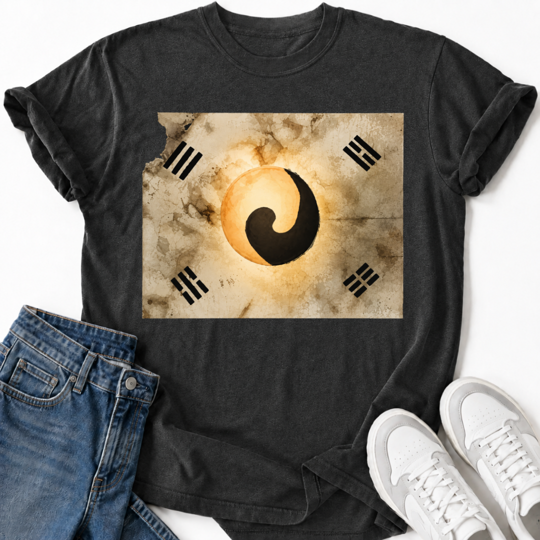 KOREAN TAEGEUK SUN T-SHIRT
