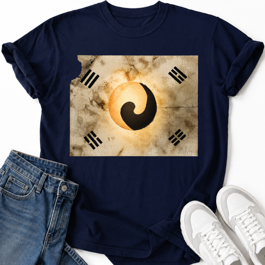 KOREAN TAEGEUK SUN T-SHIRT