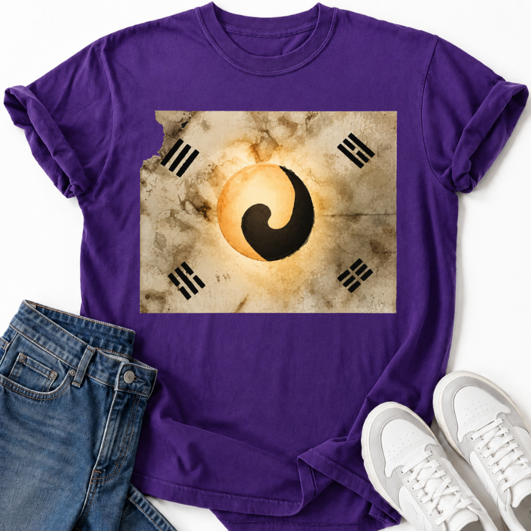KOREAN TAEGEUK SUN T-SHIRT