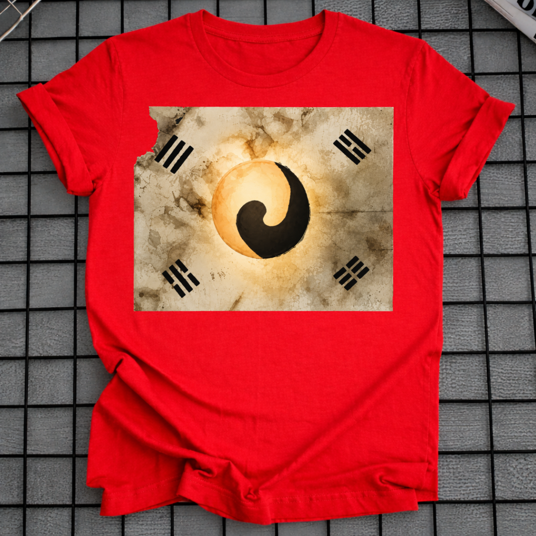 KOREAN TAEGEUK SUN T-SHIRT