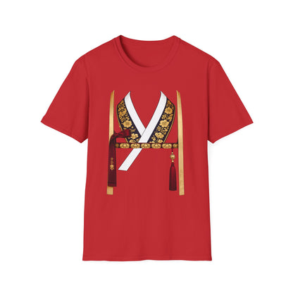Kimono Obi Graphic T-Shirt — Floral Japanese-Inspired Costume Tee