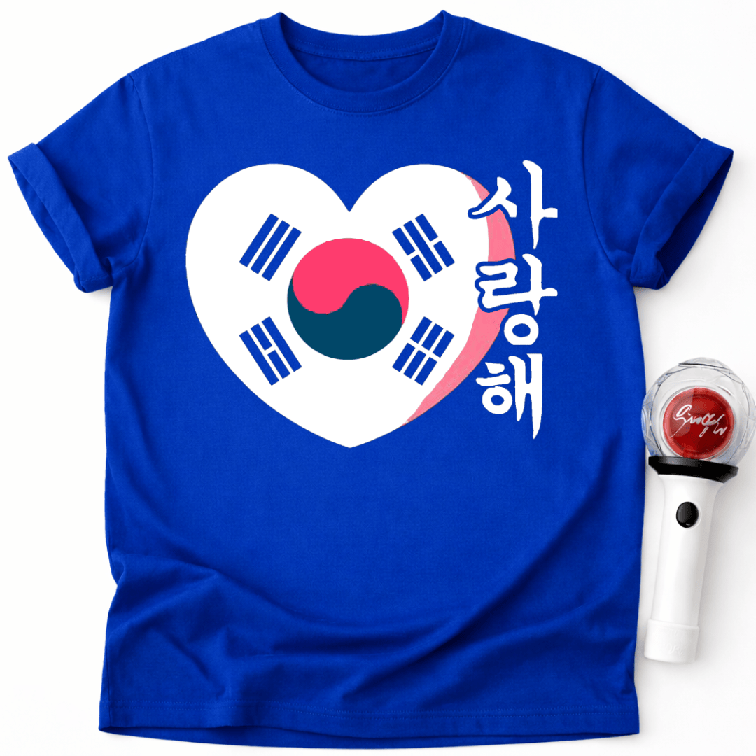 SÜDKOREA HERZ T-SHIRT