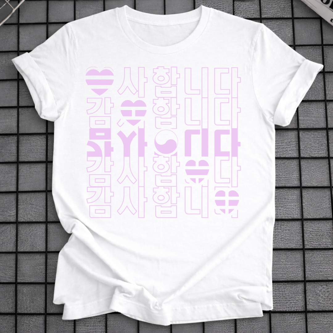 KOREAN LOVE GRATITUDE T-SHIRT