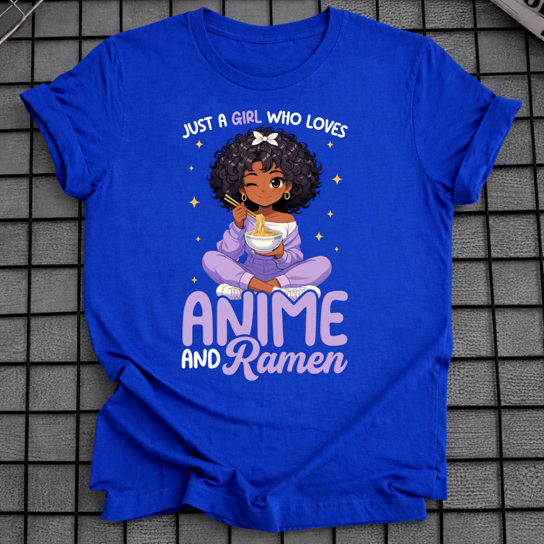 AFRO ANIME RAMEN T-SHIRT