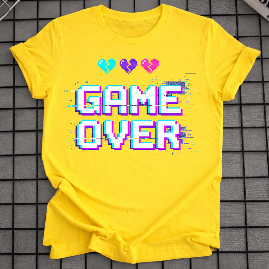 GAME OVER T-SHIRT