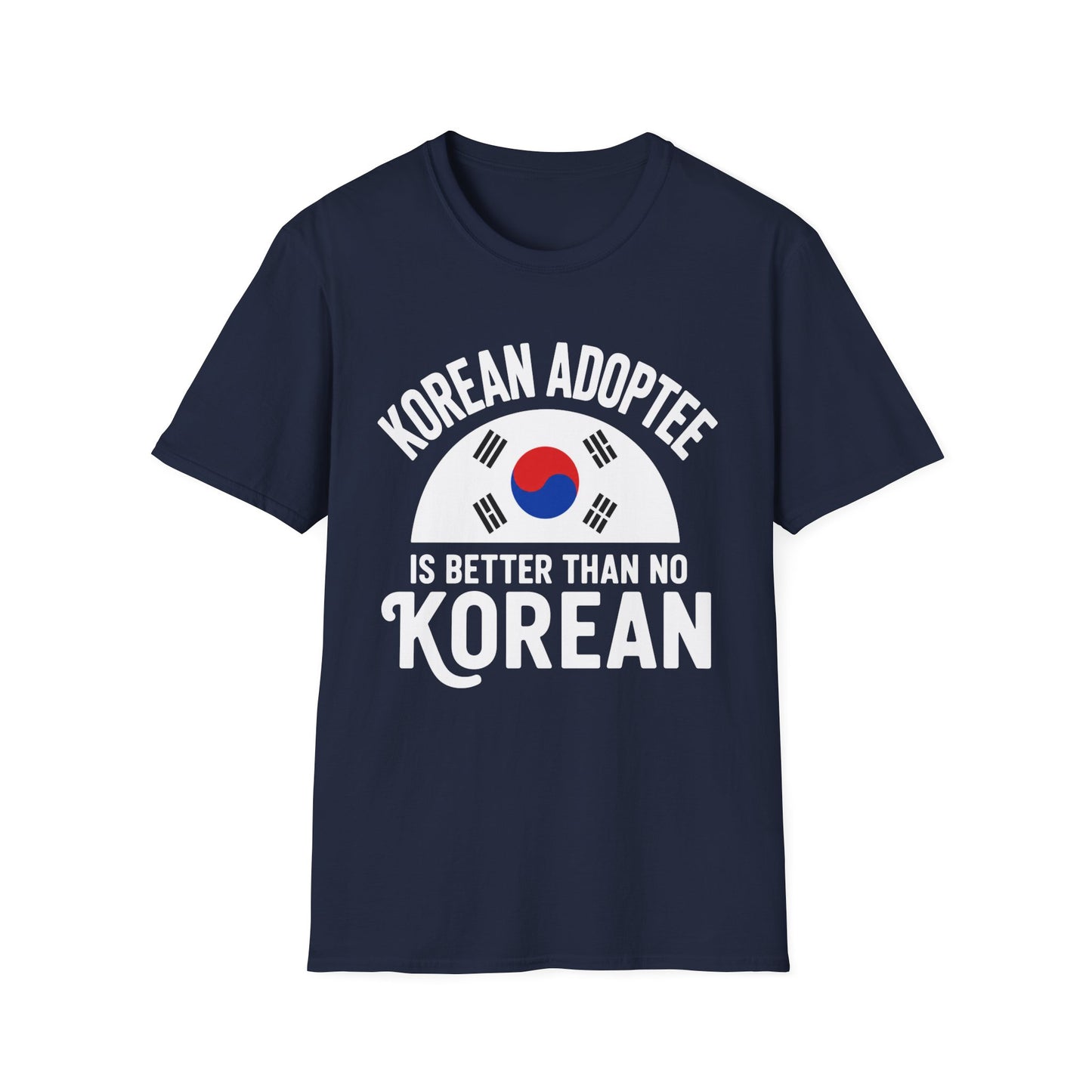 Korean Adoptee T-Shirt – Proud Korean Flag Graphic Tee