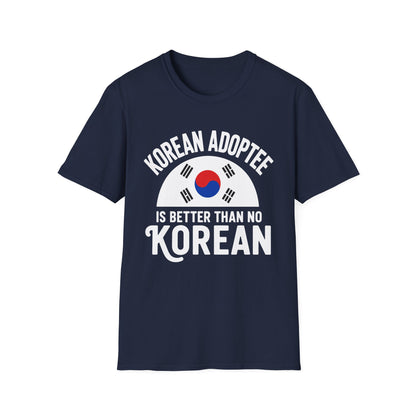 Korean Adoptee T-Shirt – Proud Korean Flag Graphic Tee