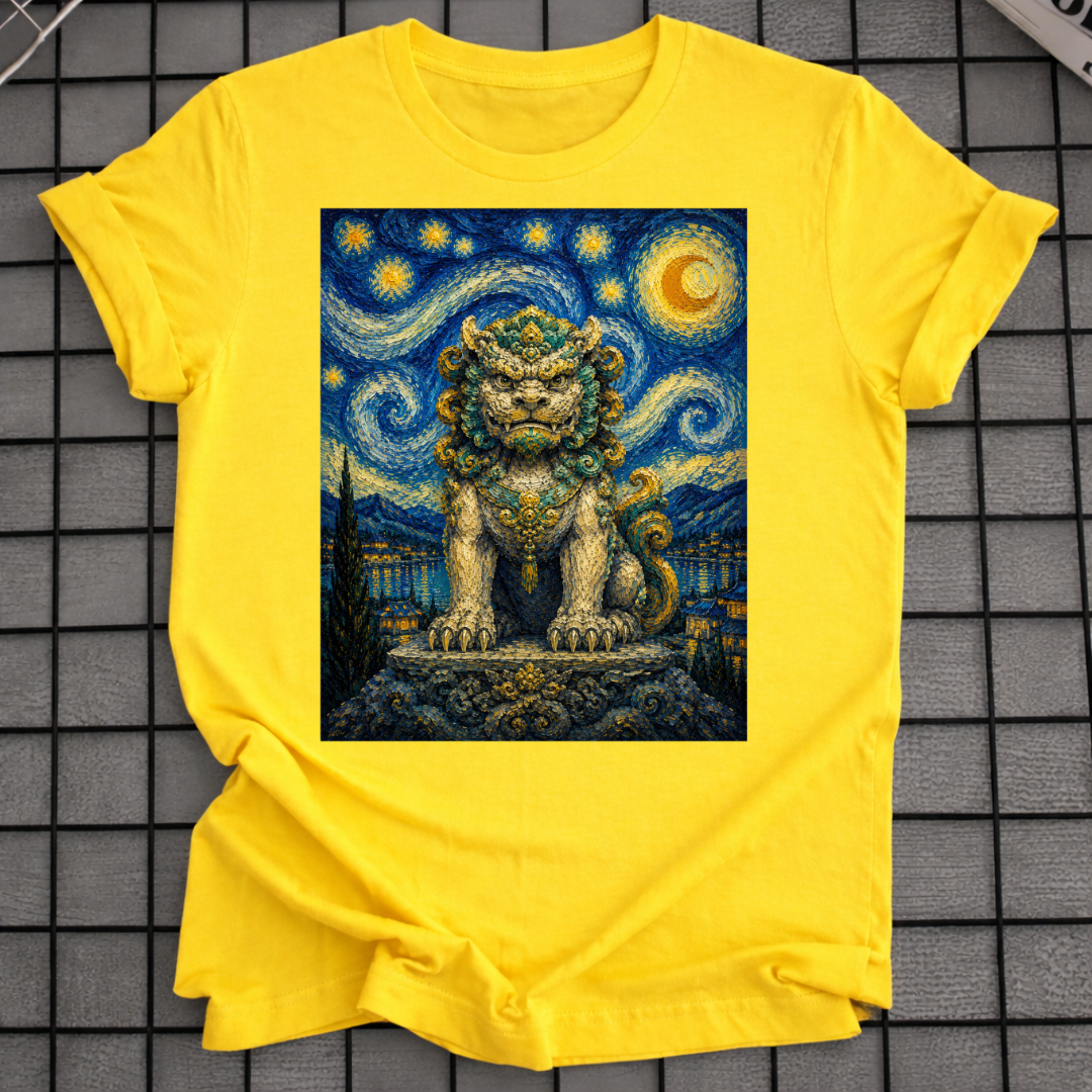 HAETAE GUARDIAN VAN GOGH T-SHIRT