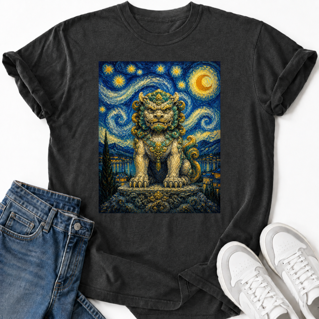 HAETAE GUARDIAN VAN GOGH T-SHIRT